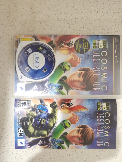 BEN 10 ULTIMATE Alien Cosmic Destruction PlayStation 3 + Manual