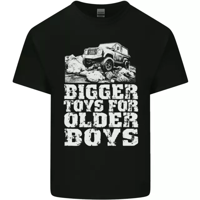 Bigger Toys Older Boys 4X4 Off Roading Mens Cotton T-Shirt Tee Top