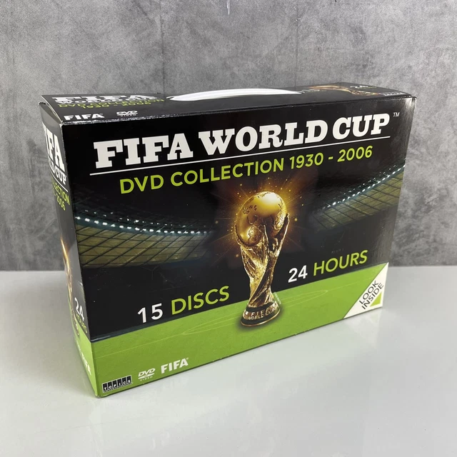 FIFA WORLD CUP DVD Collection 1930 - 2006 (DVD, 2010, 15-Disc Set