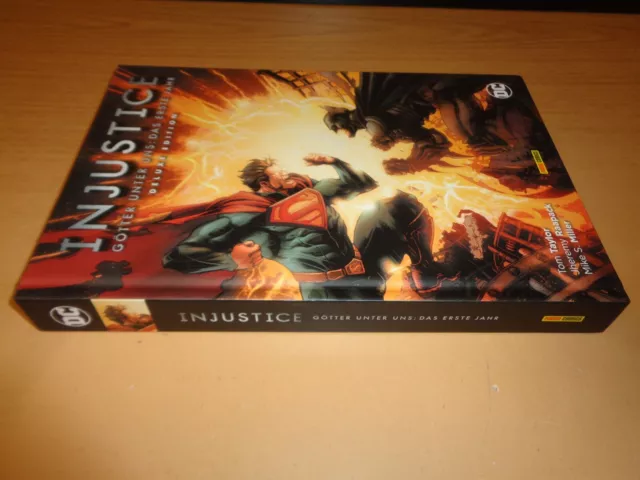 Injustice - Das erste Jahr Deluxe Edition (Panini Comics) HC ca. 452 Seiten DC