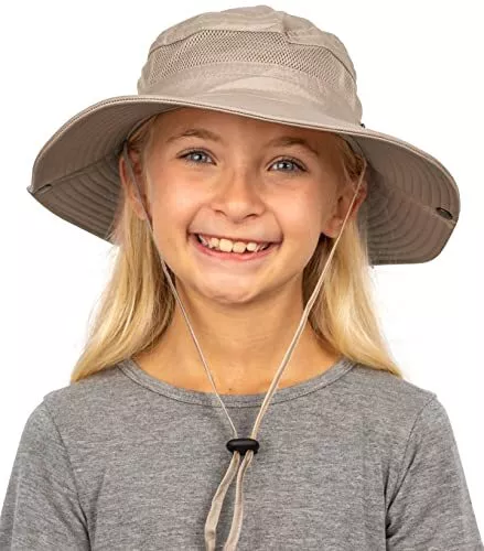 Sombreros de sol GearTOP para niños con protección UV para niños y niñas sombrero de sol niño pequeño playa