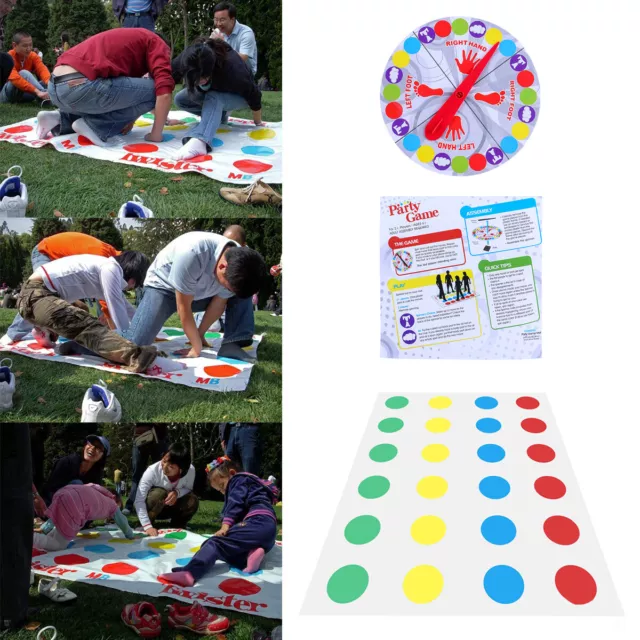 Twister Board Game Kids Adult Educational Toy Family Party Funny Indoor Game New