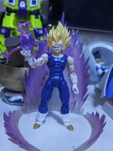 Official SSj2 Goku x Tonsen Arttoys Majin Vegeta The Vegeta head does