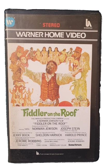 FIDDLER ON THE Roof VHS Pal (Big Clam Shell Box Rare Pre Cert) £12.99 ...
