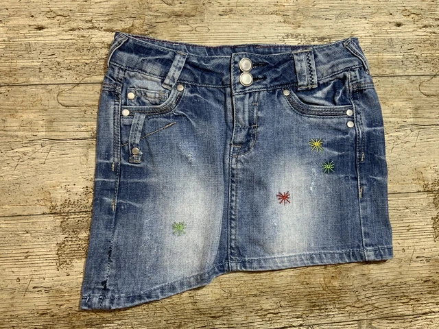 CLOTHING BUNDLE Girls Age 8 To 9 Years Denim Skirts Tops Cardigan Joggers 2