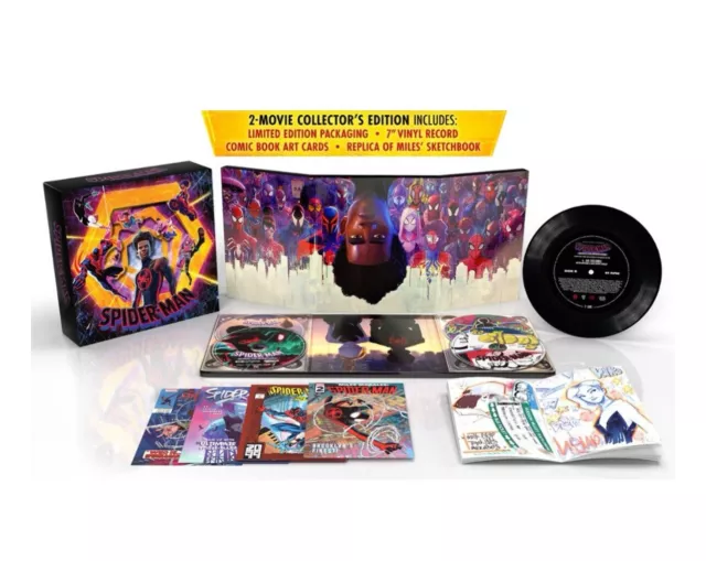 Spider-verse 2-Movie Collector's Edition - 4 Discs UHD/Blu-ray PREORDER 11/14