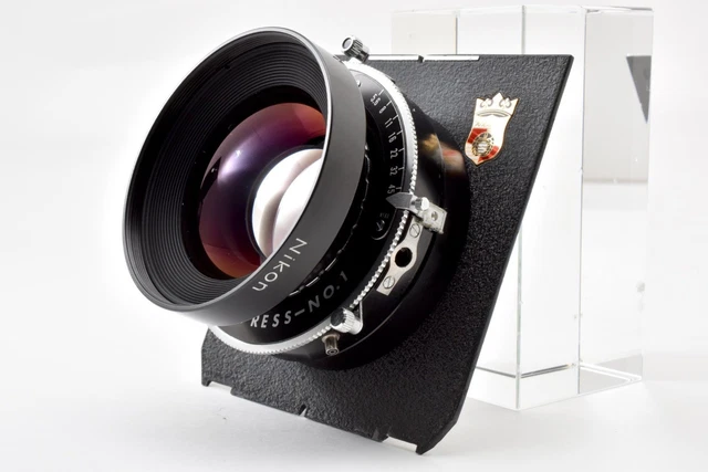 MINT] NIKON NIKKOR W 180mm f5.6 Copal 1 Large Format Lens From