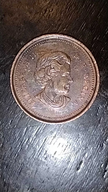 2006 Canadian Penny No Logo Non Magnetic