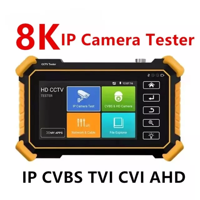 IPC CCTV Upgrade Camera Analog Tester Monitor Testers 8K WIFI UTP IPC-1910 plus