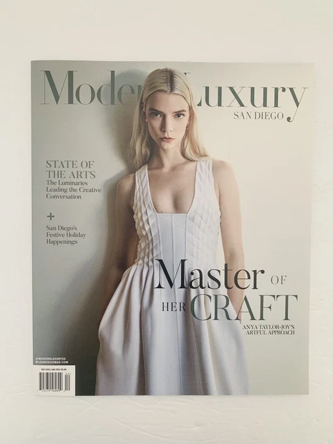 Mastercraft Magazine MODERN LUXURY SAN Diego Anya Taylor-Joy's Master of her Craft Magazine ...