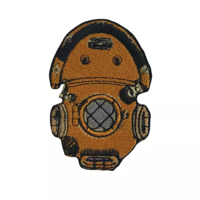 Professional Diver Mask cute badge Embroidery Patches Iron On Sew Cloth Jacket