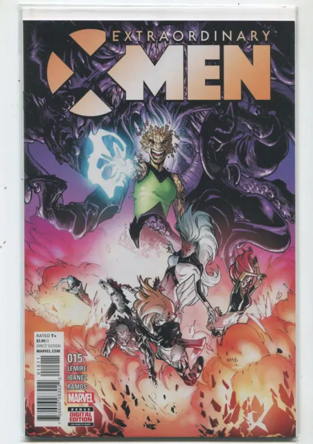 Extraordinary X-Men  #15 NM Lemire Ibanez Ramos  Marvel Comics  MD12