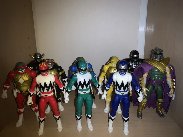 hasbro power rangers lightning collection lot tmnt lost galaxy in space