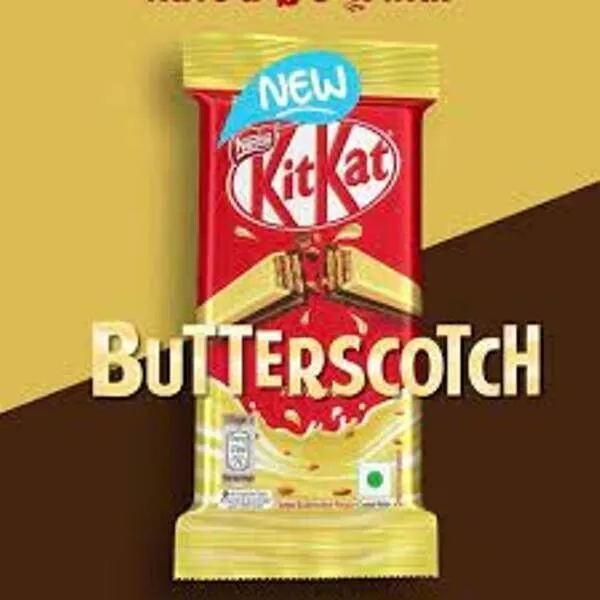 Nestlé KitKat Chocolate Butterscotch Coated 3 Finger Wafer Flavour 27g...
