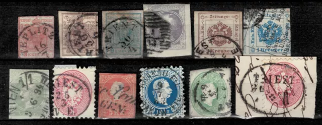 Austria 1860/1890  Used lot