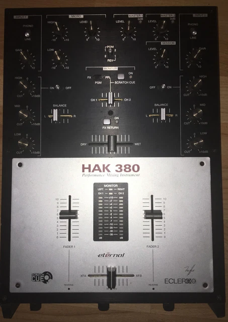 ECLER HAK 380 DJミキサー ジャンク品 ECLER HAK 380 DJミキサー ジャンク品