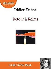 Retour à Reims: Livre audio 1 CD MP3 de Eribon, Didier | Livre | état très bon