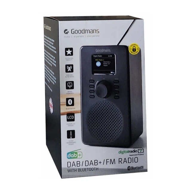 GOODMANS DAB, DAB+ & FM Radio With Bluetooth 68.29 PicClick CA