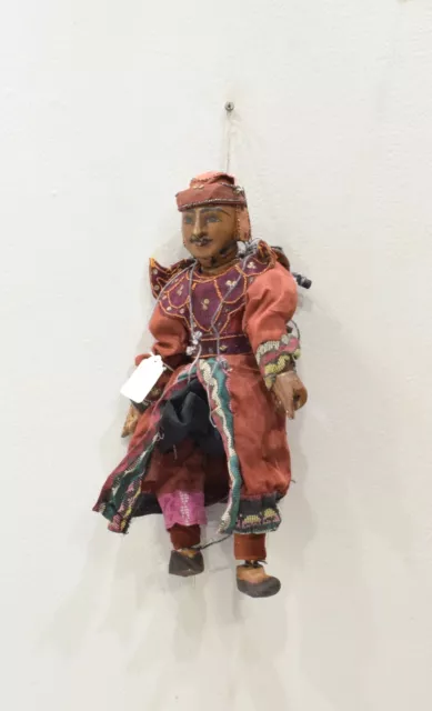 Puppet Marionette Wood Burmese Puppet Folk Art