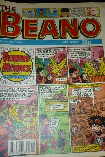 THE BEANO Comic - Issue No 2608 - Date 11/07/1992 - UK Paper comic