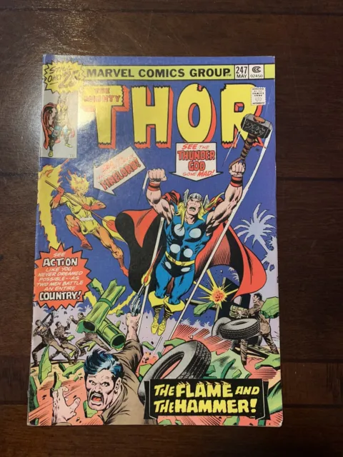 Thor #247 1976 Marvel Fn
