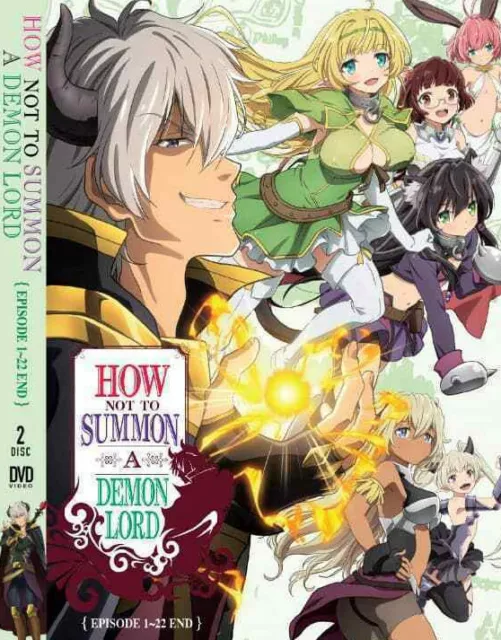 HOW NOT TO Summon a Demon Lord (Season 1+2) DVD (Eps.1 - 22 end