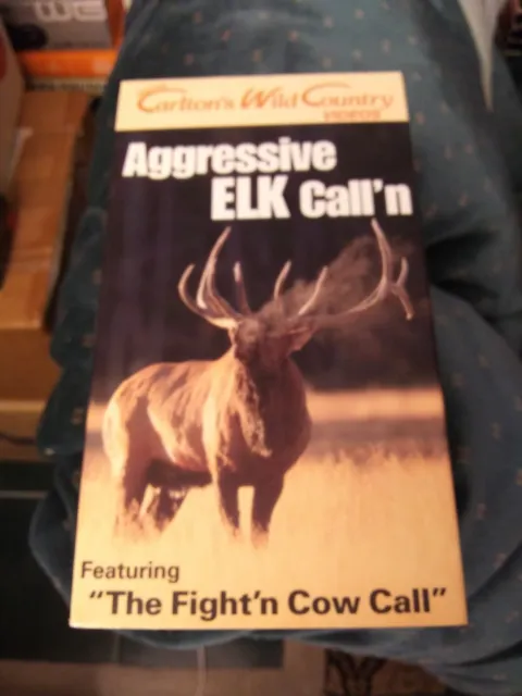 Aggressive Elk Calling - Wayne Carlton Wild Country Videos VHS bow hunting kills