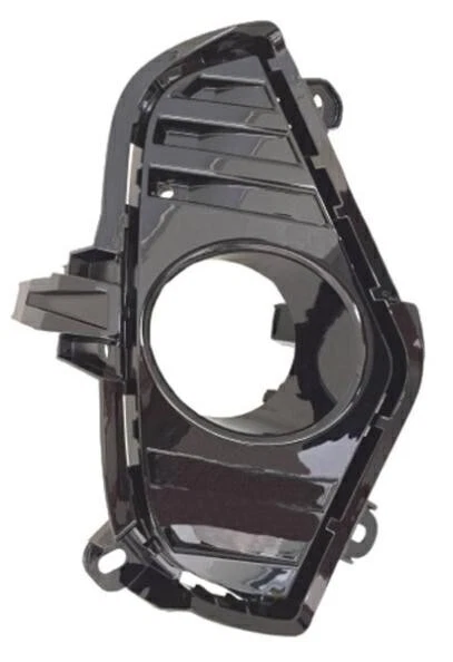 2 Pièces Cache Antibrouillard Avant Pour BMW E46 M3 2001-2006 - Protection Anti-rayures, Noir Brillant