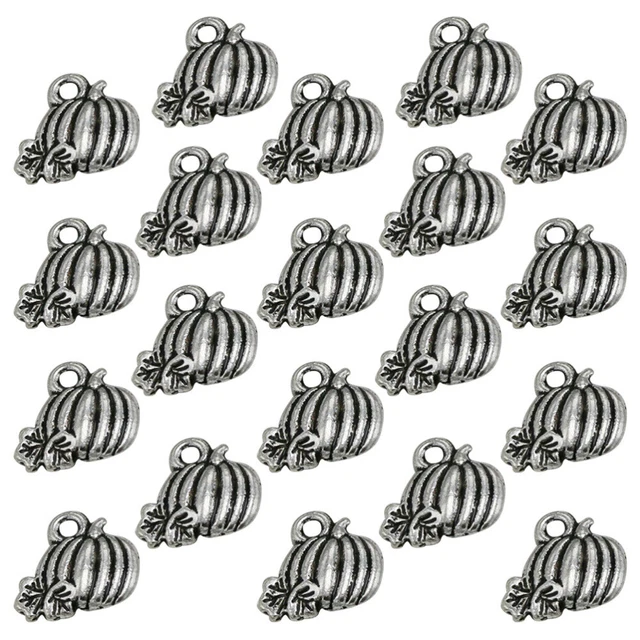 20 Pcs Alloy Pendants Delicate Antique Silver DIY Pendant Charms Necklace Craft