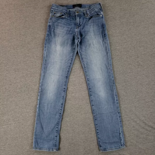 Lucky Brand 0/25 Sweet Straight Leg Jean Comfy Broken In Feeling Light Wash