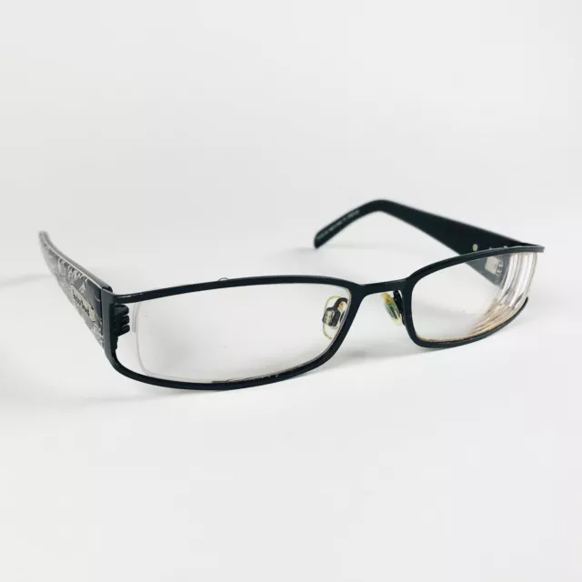 RED OR DEAD eyeglasses BLACK RECTANGLE glasses frame MOD: 52 25057126