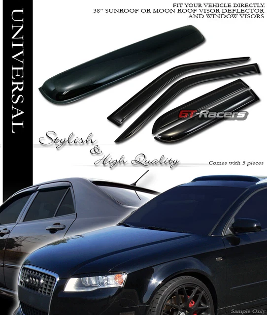 Rain Guards Sun Visor 4pc For 90-92 93 94 95 1990-1995 Toyota 4Runner All Model