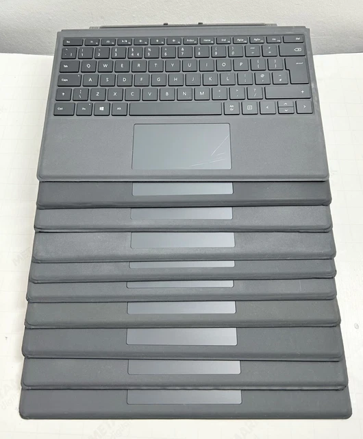 Microsoft Surface Pro 4 5 6 7 Typ Abdeckung 1725 Handauflage UK Tastatur 10er Set