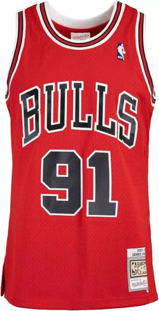 Mitchell & Ness canotta Basket swingman NBA Chicago Bulls Dennis Rodman  97-98