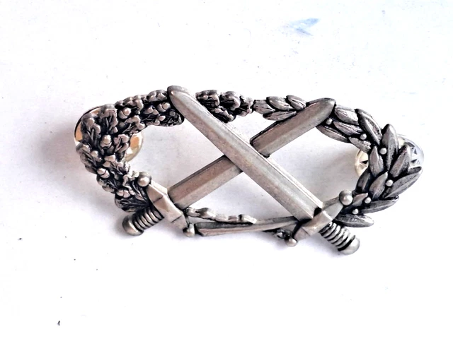 Brevet Militaire Professionnel N° 1, Argenté, Attache Type Pin S Fabricant Coinderoux Paris Homologation Sans Bon Eta 1167162382