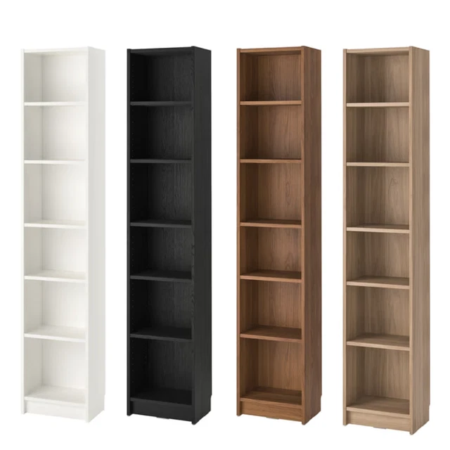 IKEA BILLY BOOKCASE 40x28x202cm White Black Oak Walnut Storage