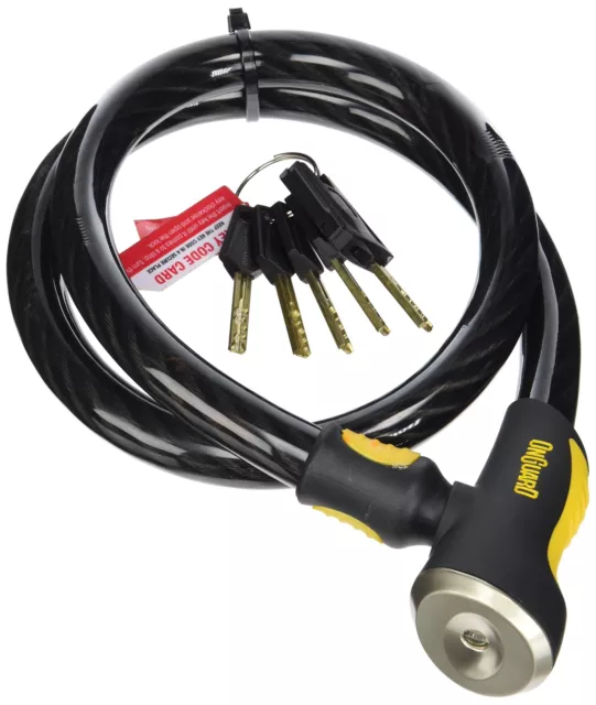 On-Guard Akita Lock Cable - Black, 100 x 20 cm 185 x 20 cm