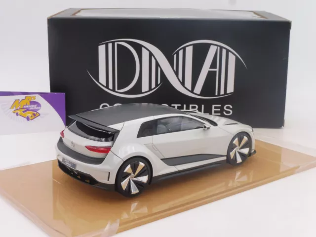DNA Collectibles 000028 # Volkswagen VW Golf GTE Sport Concept Car " weiß " 1:18 2