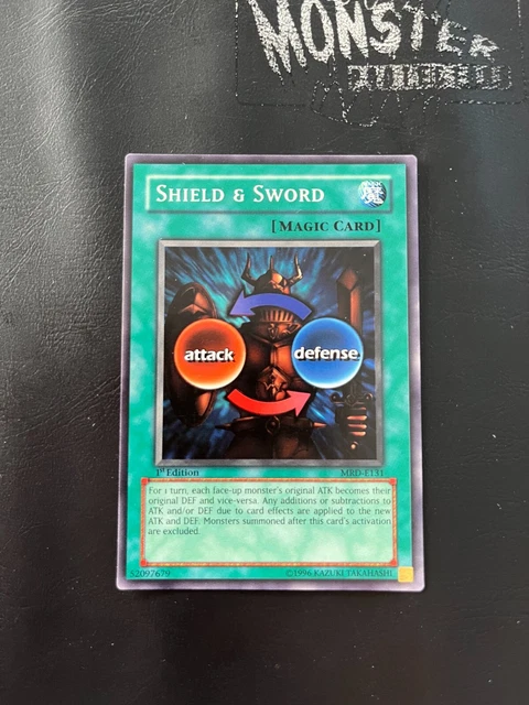 YUGIOH SHIELD & Sword Rare Mrd-E131 1St Edition 2.57 - PicClick UK