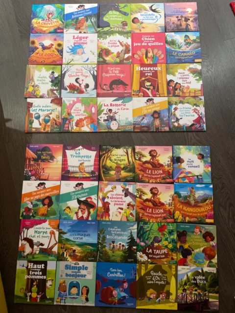 Lot de 40 LIVRES HACHETTE JEUNESSE HAPPY MEAL MAC DO TBE