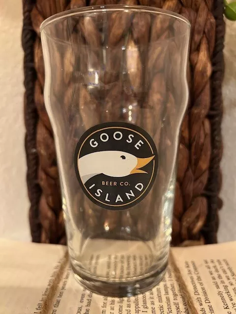 GOOSE ISLAND Beer Pint Glass Chicago Brewery Craft Brewing  16 Ounce Oz Cup Mug