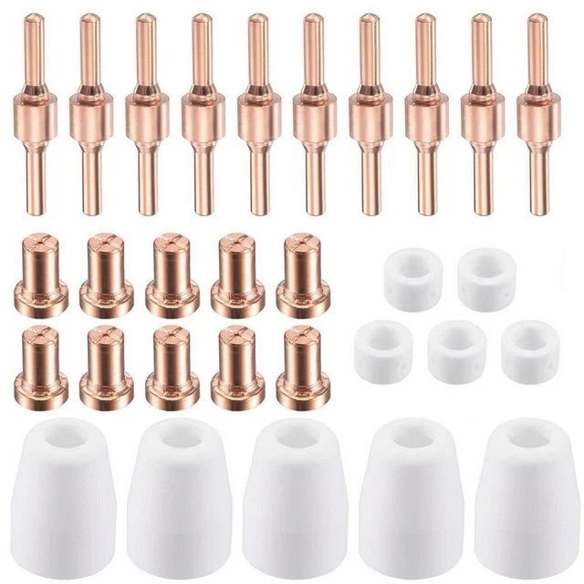 Accessori Taglierina Plasma Rame E Ceramica Set 30 Pezzi CUT-40 LGK-40 PT-31