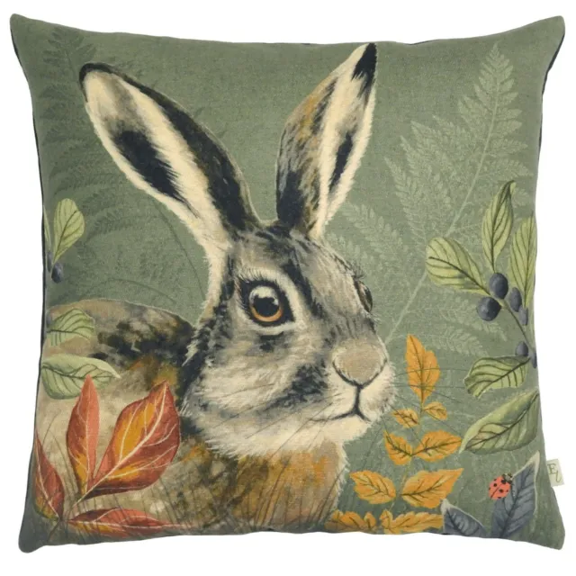 Forest Hare profile Cushion Covers by Evans Lichfield / 43cm x 43cm
