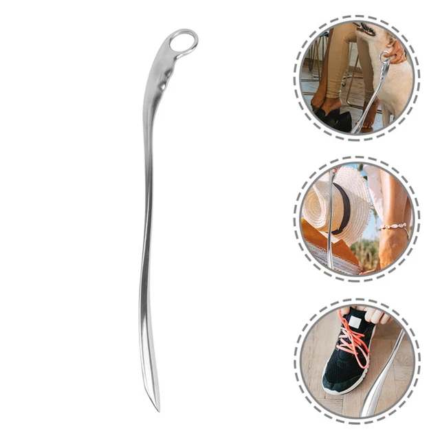 Set 3 Portatovaglioli Catena Con Clip In Acciaio Inox - Antiscivolo Per Anziani, Adulti E Bambini - 50cm (Argento)