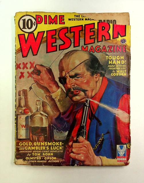 Dime Western Magazine Pulp Jun 1943 Vol. 36 #2 GD/VG 3.0