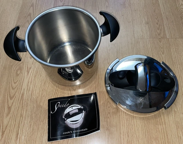 Sitra Speedo Cook’s Essentials 7L Pressure Cooker Made In France Stainless Steel