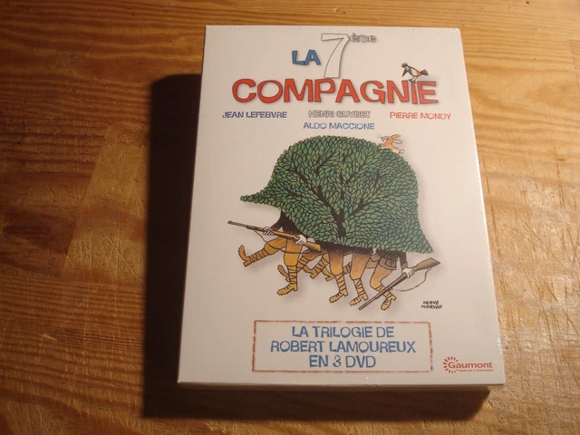 DVD : La 7ème Compagnie - La Trilogie // Robert Lamoureux // Coffret Neuf