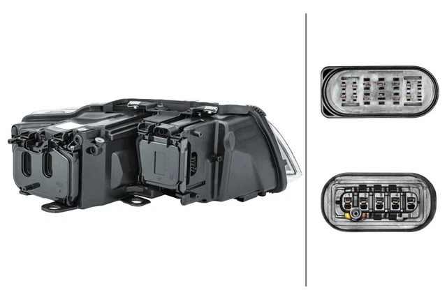 Hauptscheinwerfer Rechts Bi-Xenon W5W HELLA Für AUDI A8 (4E2