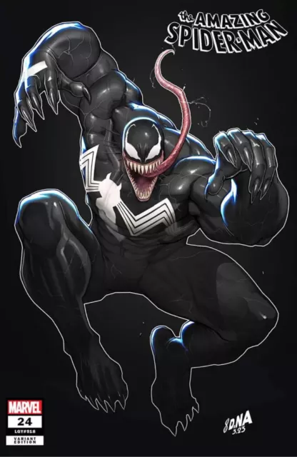 AMAZING SPIDER-MAN #24 (DAVID NAKAYAMA EXCLUSIVE VENOM VARIANT) ~ Marvel