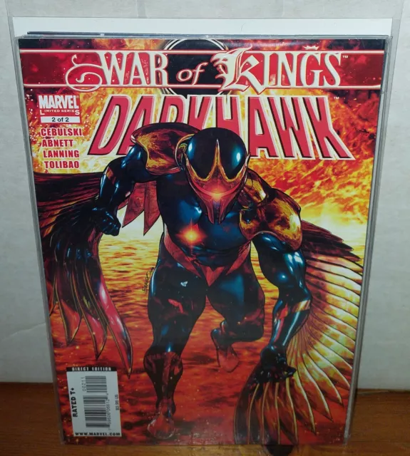 War of Kings Darkhawk #2 (Of 2) Cebulski Tolibao Marvel Comics 2009 VF/NM